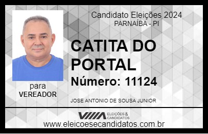 Candidato CATITA DO PORTAL 2024 - PARNAÍBA - Eleições