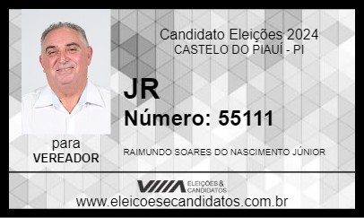 Candidato JR 2024 - CASTELO DO PIAUÍ - Eleições