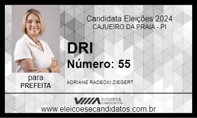 Candidato DRI 2024 - CAJUEIRO DA PRAIA - Eleições