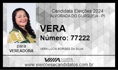 Candidato VERA 2024 - ALVORADA DO GURGUÉIA - Eleições