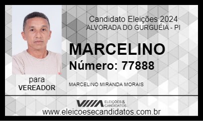 Candidato MARCELINO 2024 - ALVORADA DO GURGUÉIA - Eleições