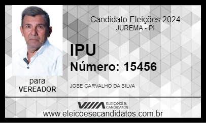 Candidato IPU 2024 - JUREMA - Eleições