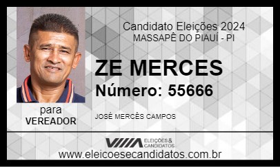 Candidato ZE MERCES 2024 - MASSAPÊ DO PIAUÍ - Eleições