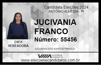 Candidato JUCIVANIA 2024 - ANTÔNIO ALMEIDA - Eleições