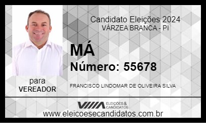 Candidato MÁ 2024 - VÁRZEA BRANCA - Eleições