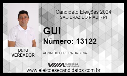 Candidato GUI 2024 - SÃO BRAZ DO PIAUÍ - Eleições