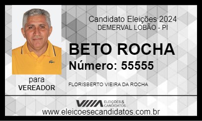 Candidato BETO ROCHA 2024 - DEMERVAL LOBÃO - Eleições