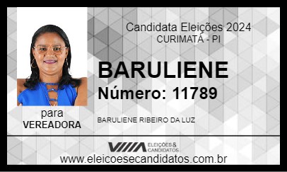 Candidato BARULIENE 2024 - CURIMATÁ - Eleições