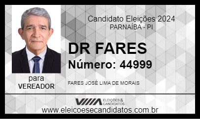 Candidato DR FARES 2024 - PARNAÍBA - Eleições