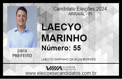 Candidato LAECYO 2024 - ARRAIAL - Eleições