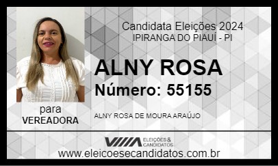 Candidato ALNY ROSA 2024 - IPIRANGA DO PIAUÍ - Eleições