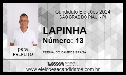 Candidato LAPINHA 2024 - SÃO BRAZ DO PIAUÍ - Eleições