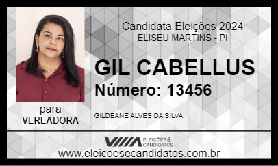 Candidato GIL CABELLUS 2024 - ELISEU MARTINS - Eleições