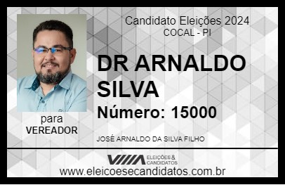 Candidato DR ARNALDO SILVA 2024 - COCAL - Eleições