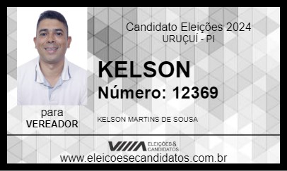 Candidato KELSON 2024 - URUÇUÍ - Eleições