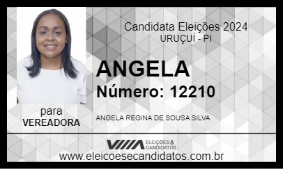 Candidato ANGELA 2024 - URUÇUÍ - Eleições