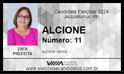 Candidato ALCIONE 2024 - JAGUARIAÍVA - Eleições