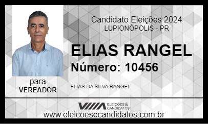 Candidato ELIAS RANGEL 2024 - LUPIONÓPOLIS - Eleições