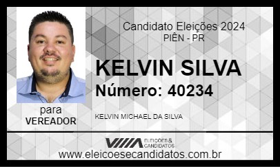 Candidato KELVIN SILVA 2024 - PIÊN - Eleições