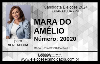 Candidato MARA DO AMÉLIO 2024 - GUARATUBA - Eleições