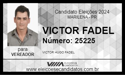 Candidato VICTOR FADEL 2024 - MARILENA - Eleições