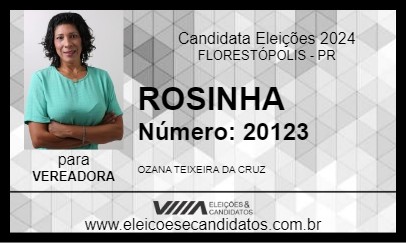 Candidato ROSINHA 2024 - FLORESTÓPOLIS - Eleições