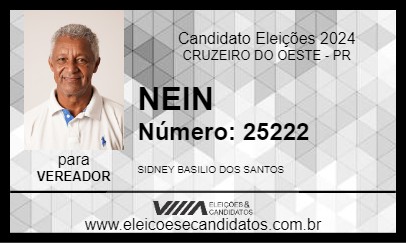 Candidato NEIM 2024 - CRUZEIRO DO OESTE - Eleições