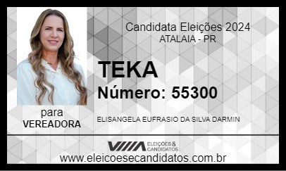 Candidato TEKA 2024 - ATALAIA - Eleições