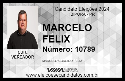 Candidato MARCELO FELIX 2024 - IBIPORÃ - Eleições