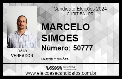 Candidato MARCELO SIMOES 2024 - CURITIBA - Eleições