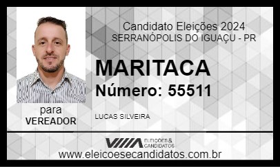 Candidato MARITACA 2024 - SERRANÓPOLIS DO IGUAÇU - Eleições