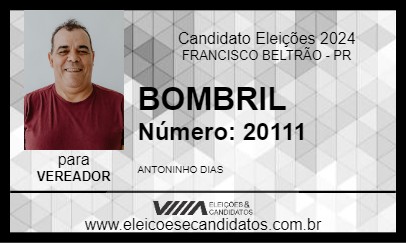 Candidato BOMBRIL 2024 - FRANCISCO BELTRÃO - Eleições