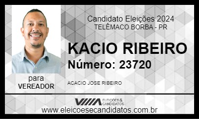 Candidato KACIO RIBEIRO 2024 - TELÊMACO BORBA - Eleições