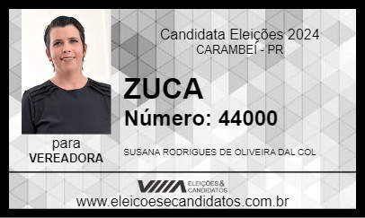 Candidato ZUCA 2024 - CARAMBEÍ - Eleições