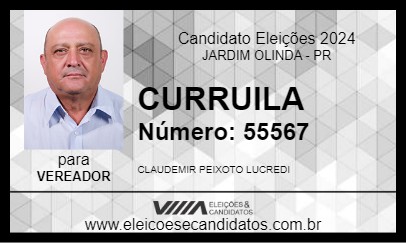 Candidato CURRUILA 2024 - JARDIM OLINDA - Eleições