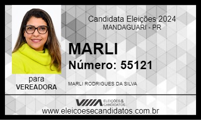 Candidato MARLI RODRIGUES 2024 - MANDAGUARI - Eleições