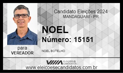 Candidato NOEL 2024 - MANDAGUARI - Eleições