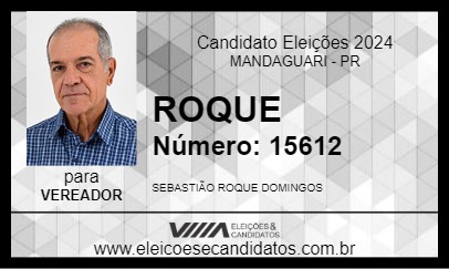 Candidato ROQUE 2024 - MANDAGUARI - Eleições