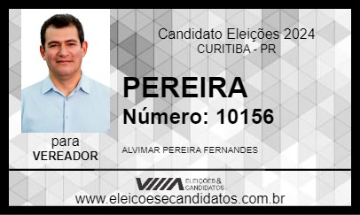 Candidato PEREIRA 2024 - CURITIBA - Eleições