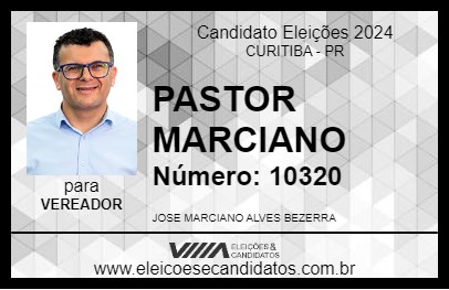 Candidato MARCIANO ALVES 2024 - CURITIBA - Eleições