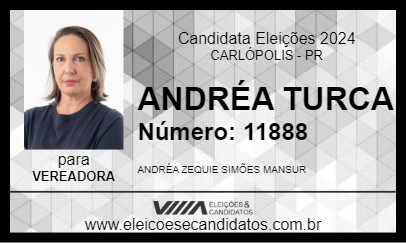 Candidato ANDRÉA TURCA 2024 - CARLÓPOLIS - Eleições