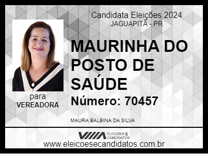 Candidato MAURINHA 2024 - JAGUAPITÃ - Eleições