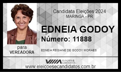 Candidato EDNEIA GODOY 2024 - MARINGÁ - Eleições