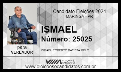 Candidato ISMAEL 2024 - MARINGÁ - Eleições