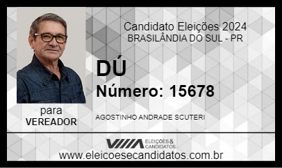 Candidato DÚ 2024 - BRASILÂNDIA DO SUL - Eleições