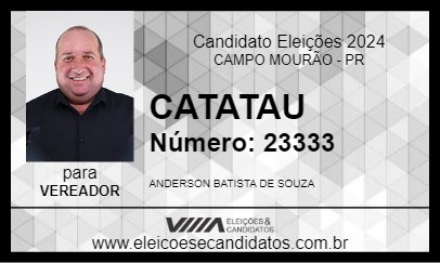 Candidato CATATAU 2024 - CAMPO MOURÃO - Eleições