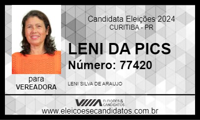 Candidato LENI 2024 - CURITIBA - Eleições