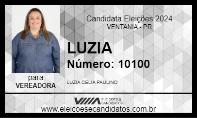 Candidato LUZIA 2024 - VENTANIA - Eleições