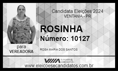 Candidato ROSINHA 2024 - VENTANIA - Eleições