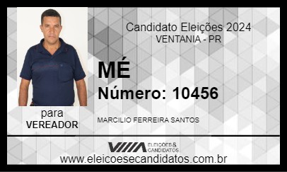 Candidato MÉ 2024 - VENTANIA - Eleições